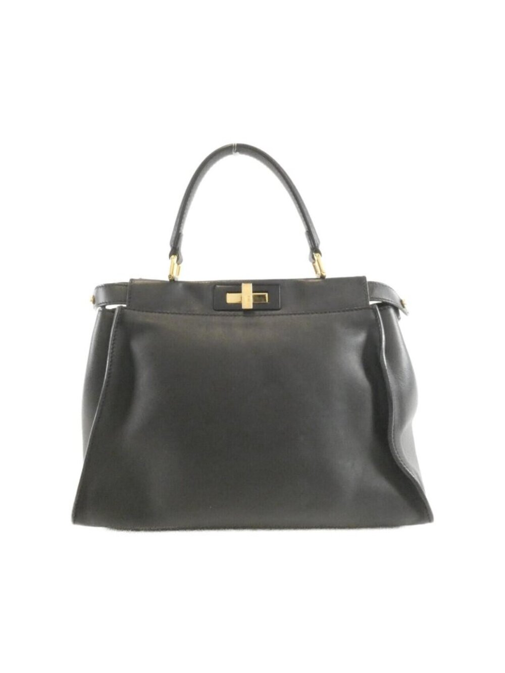 Fendi Peekaboo Bag Handbag Gold